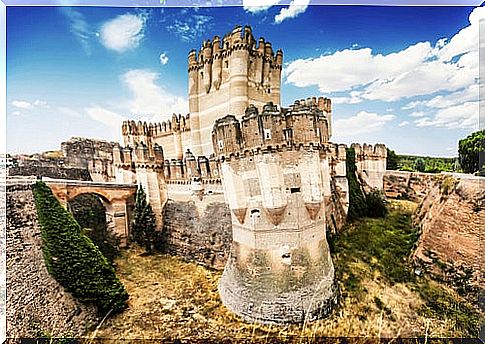 Castillo de Coca one of the most beautiful castles in Spain