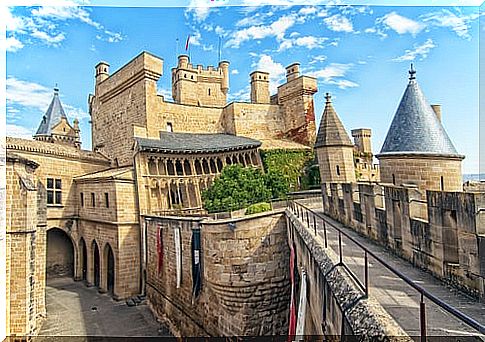 Olite Palace, one of the most beautiful castles in Spain 