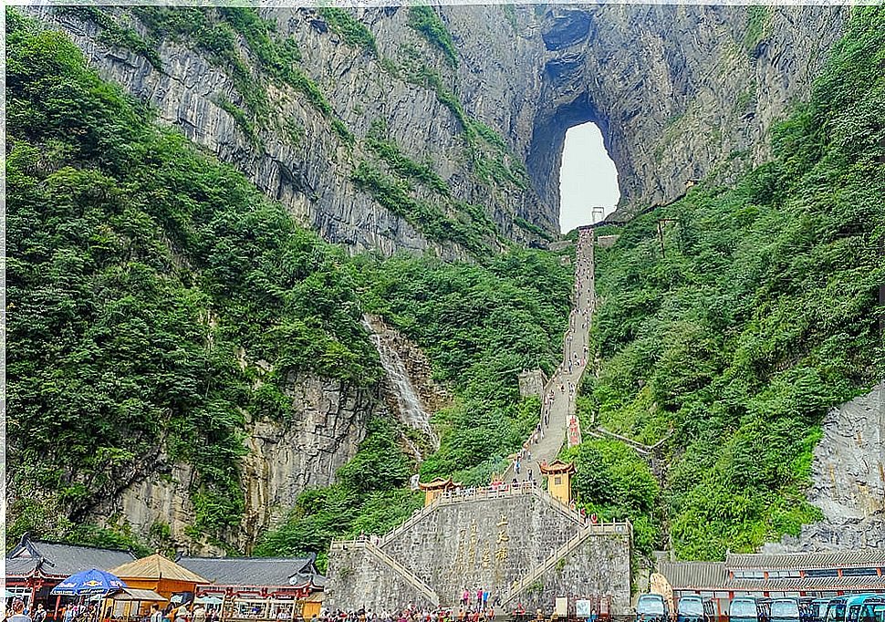 Door to Heaven in China