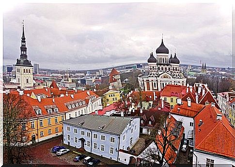 View of Tallinn in Estonia