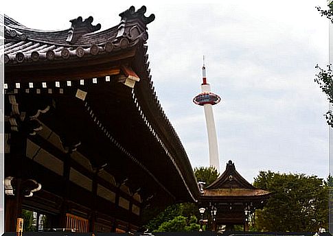 View of the Kyoto Tower