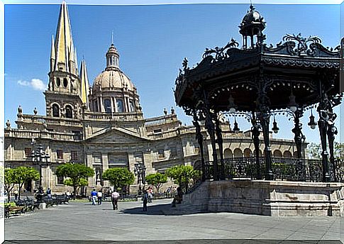 Guadalajara Cathedral in Mexico