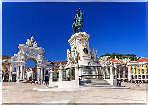 Commerce Square, one of the places to see in Lisbon