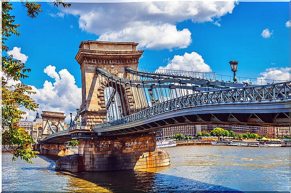 Chain Bridge one of the jewels of Budapest