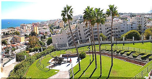 Battery Park in Torremolinos