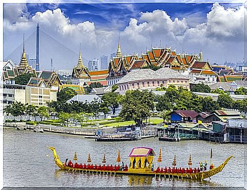 Overview of Bangkok in Thailand