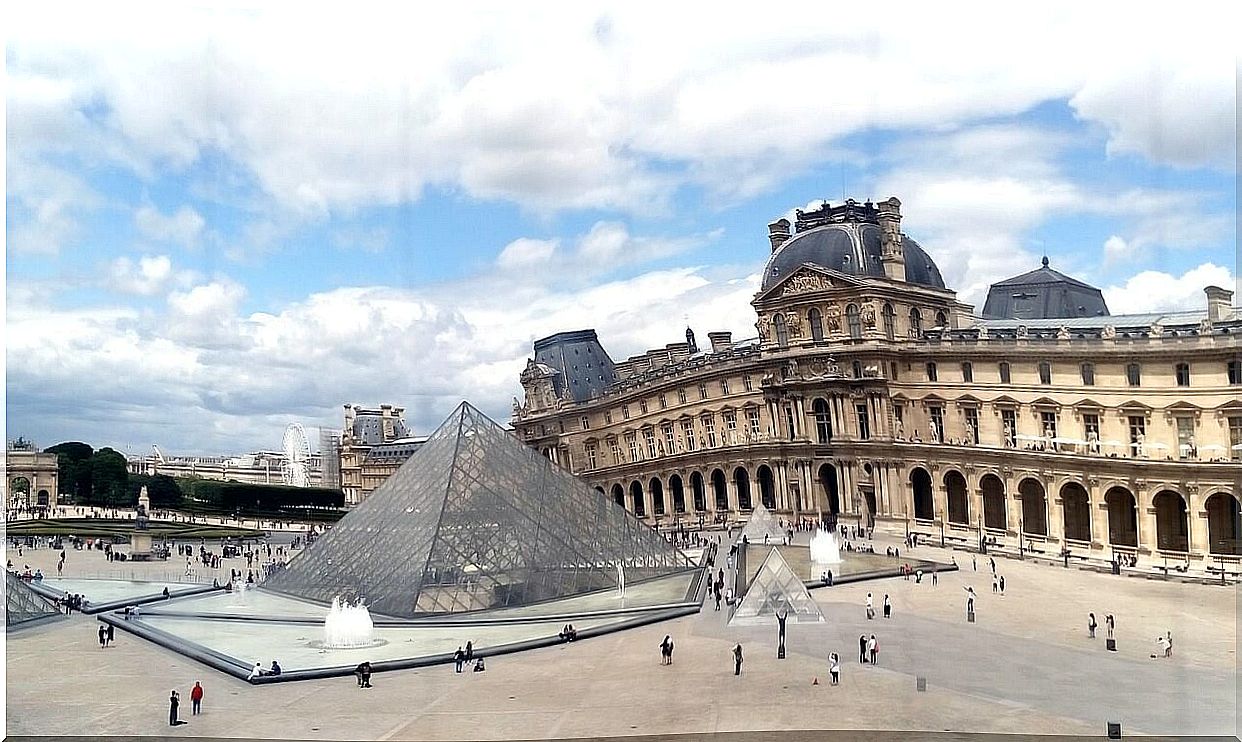 Louvre museum in Paris