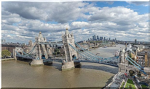 View of London Tower Bridge