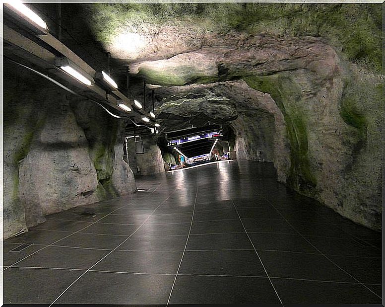 Fridhemsplan in the Stockholm metro