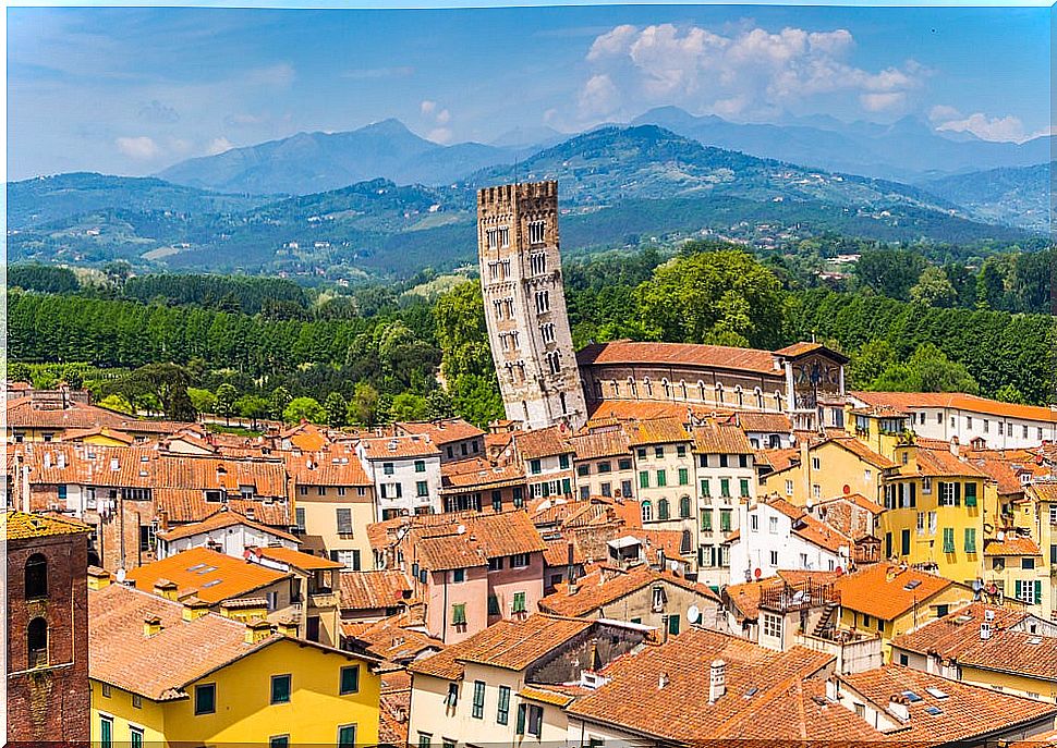 Lucca in Italian Tuscany