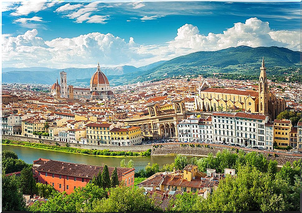 Florence in two days, view of the city