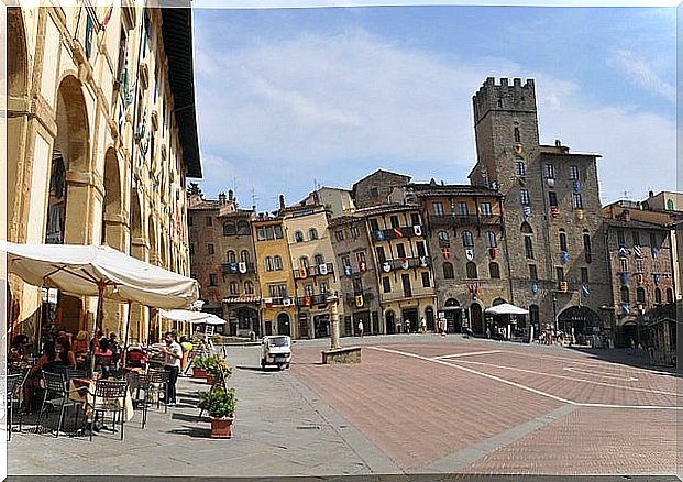 Arezzo in Italy