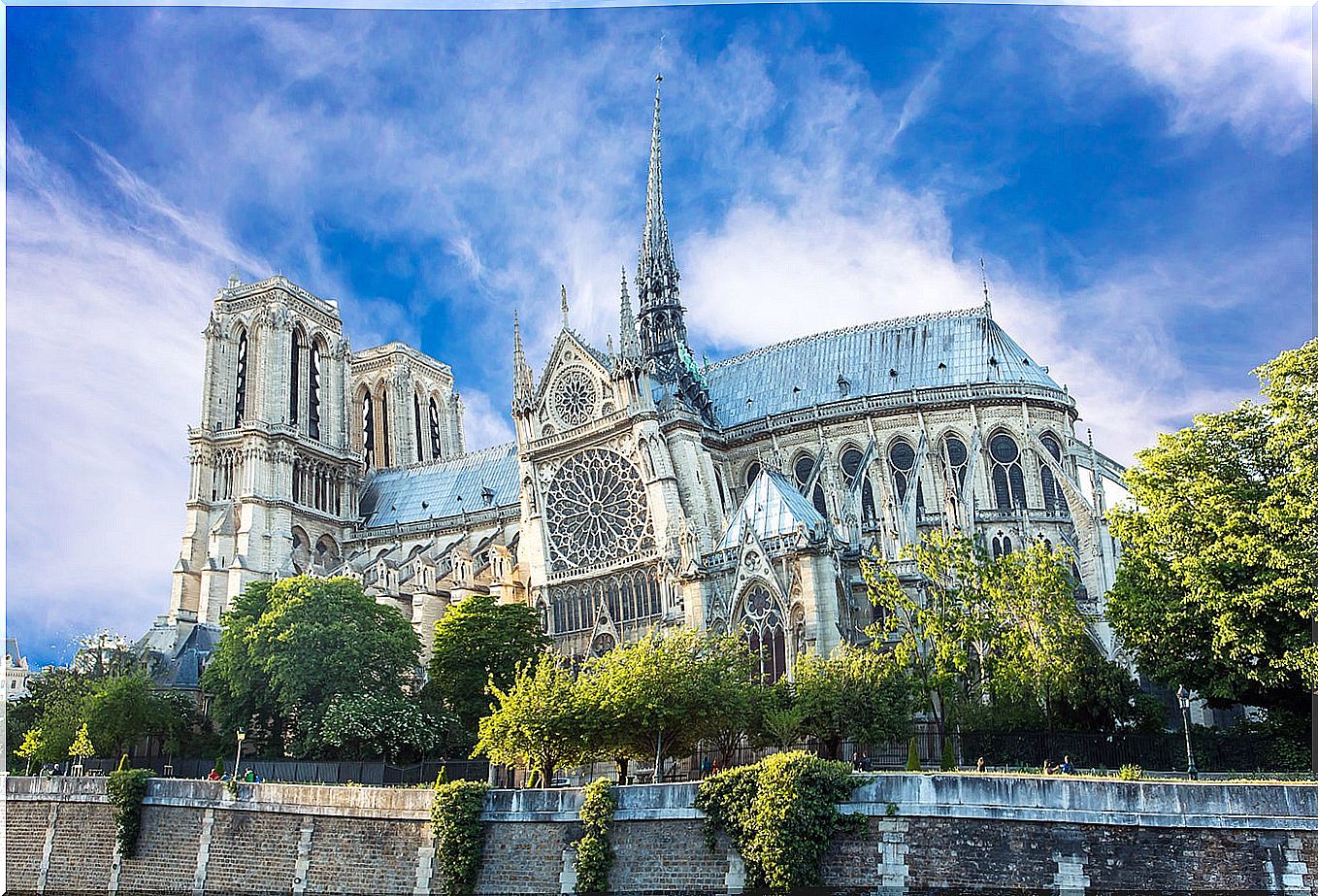 Notre Dame de Paris, one of the great literary scenes