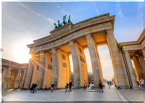 Brandenburg Gate in Belin