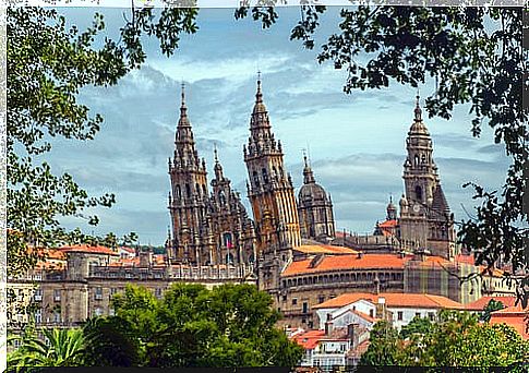 the Cathedral of Santiago of Compostela