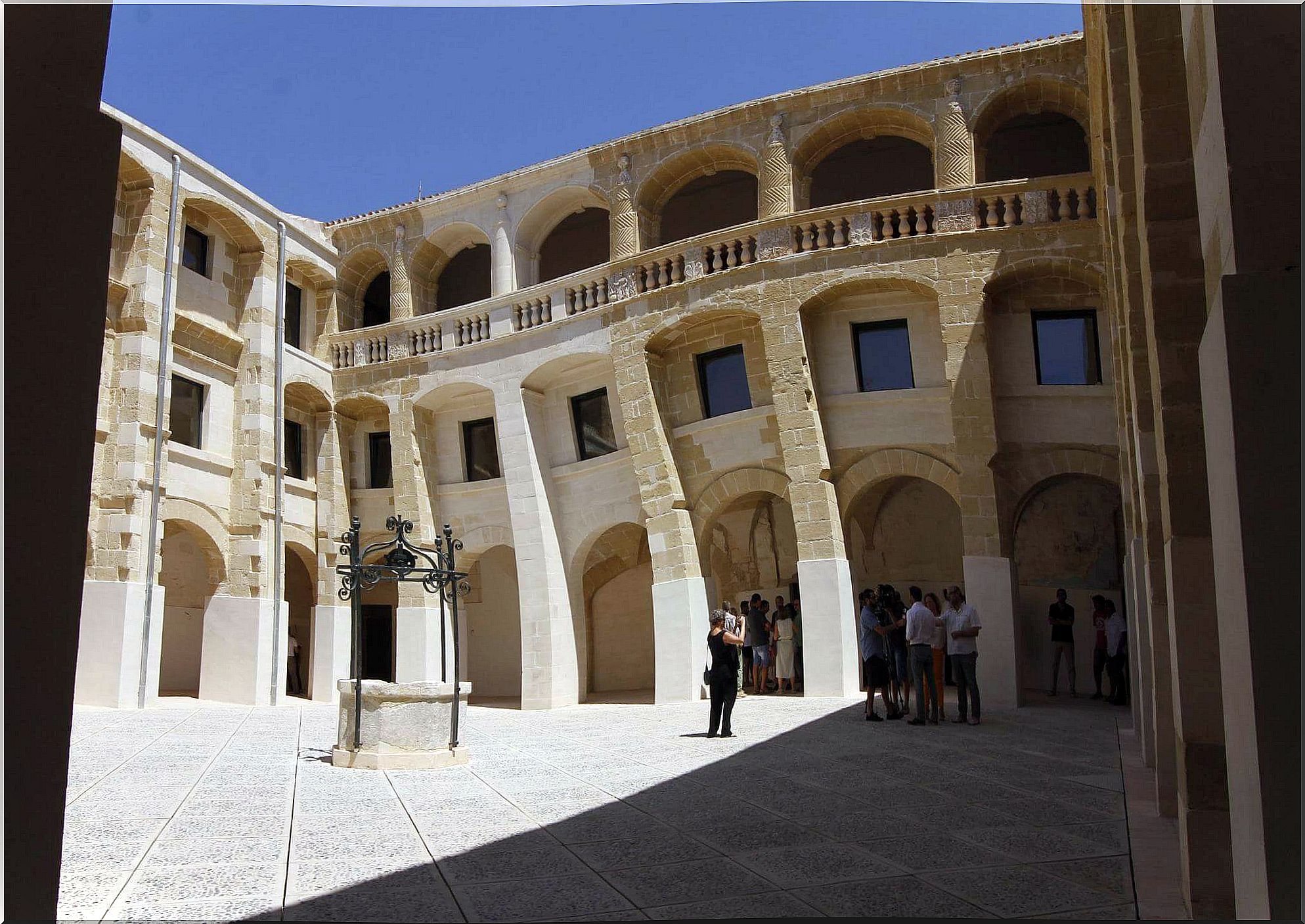 The Patio de sa Lluna in Alaior, Menorca.