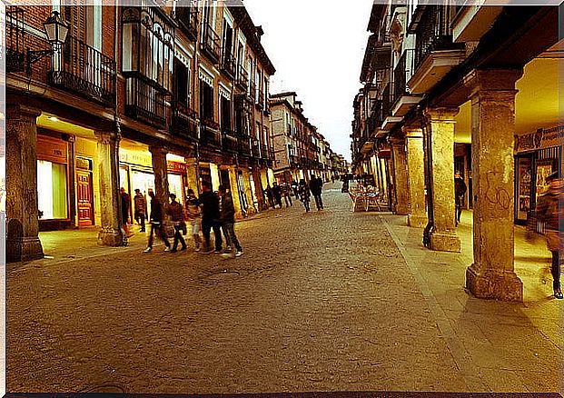 Mayor Street of Alcalá deHenares