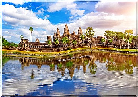 Angkor Wat in Cambodia, Asia