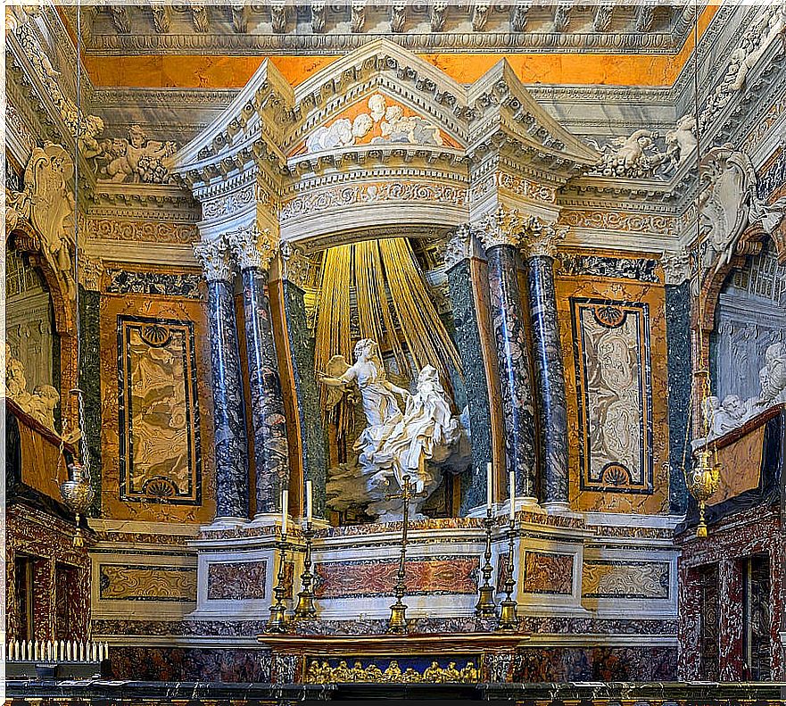 View of the Cornaro Chapel