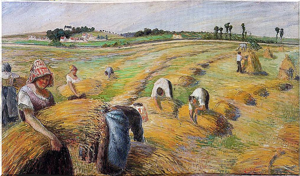 Camille Pissarro, one of the fathers of impressionism