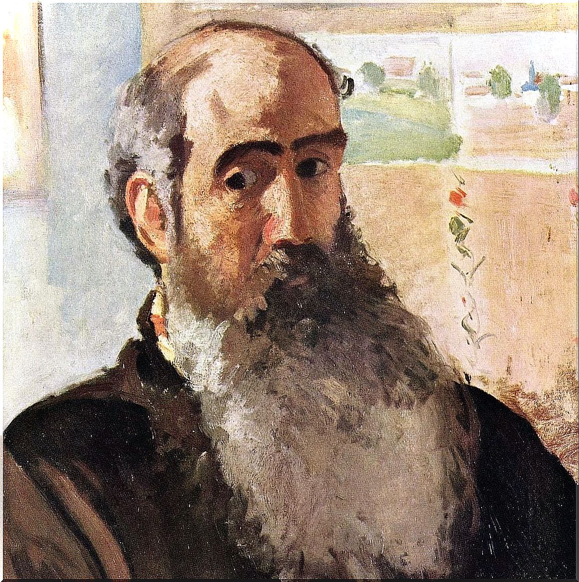 Self-portrait of Camille Pissarro