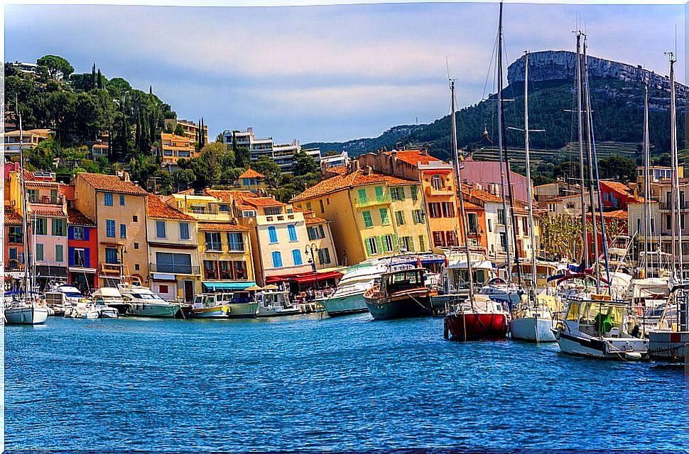 Cassis, a pretty coastal town in France