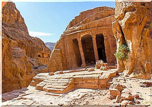 Temple in Petra