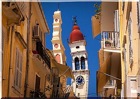 Church of Saint Spyridon in Corfu