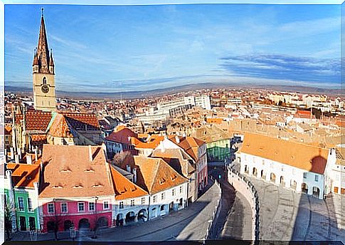 Sibiu in Romania, medieval and charming