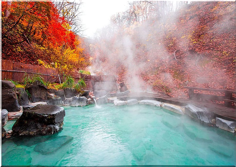 Traditional Japanese Onsen