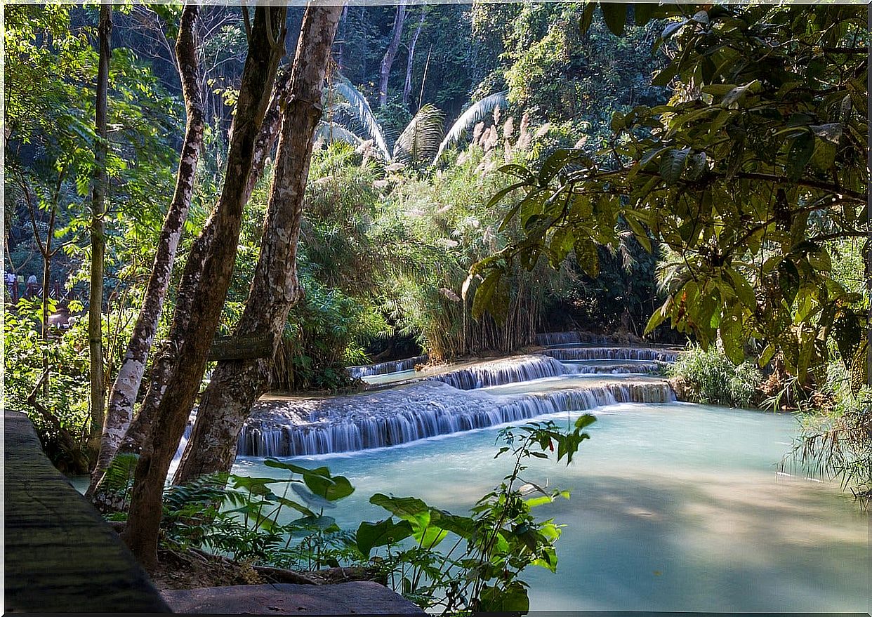 Luang Prabang in Laos, one of the heavenly countries where living is cheap