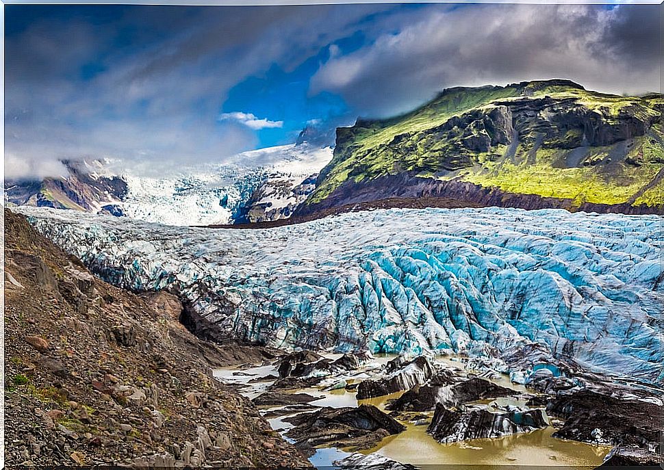 Glaciers in Iceland: Vajnajokull