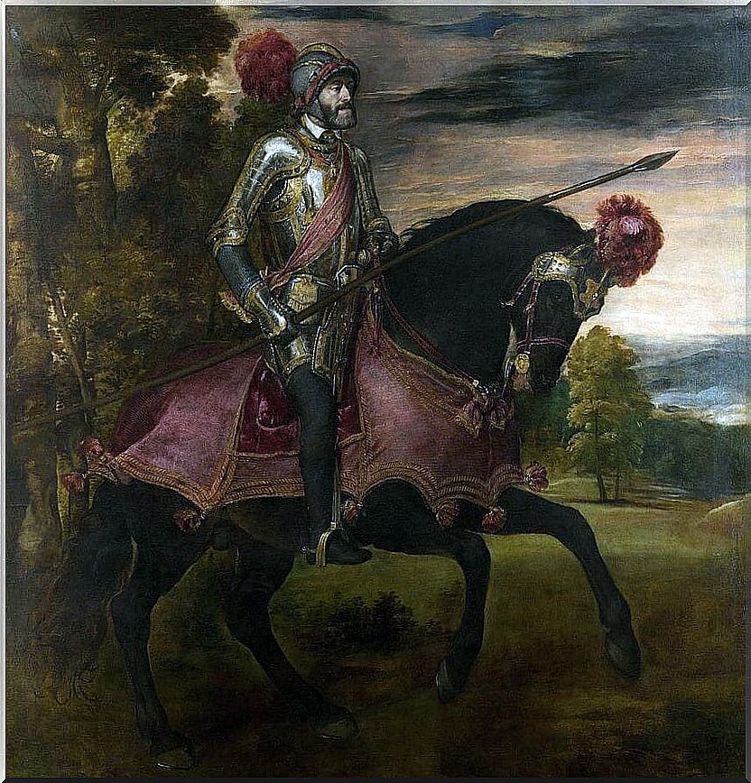 Portrait of Charles V in Mulhberg