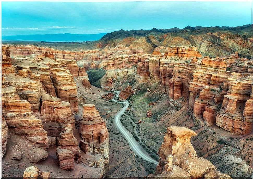 Charyn Canyon, one of the treasures of Kazakhstan