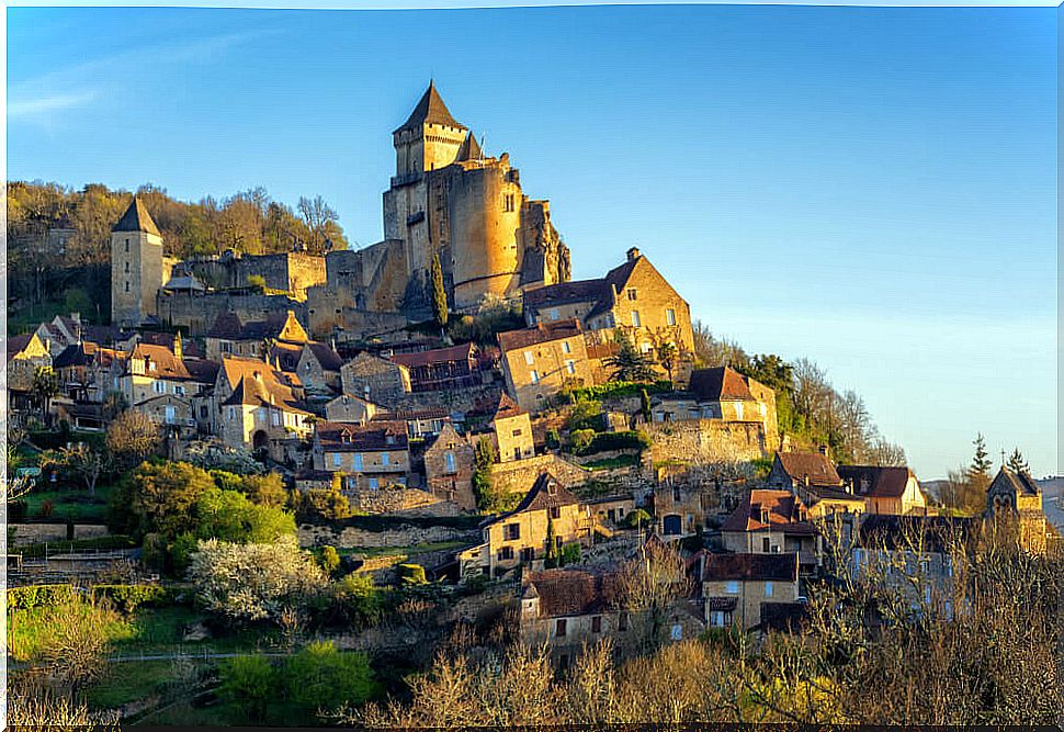 Castelnaud-la-Chapelle in the Périgord in southern France