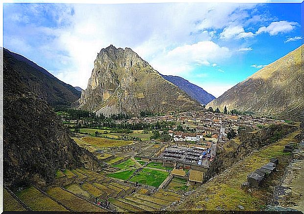 Ollantaybambo in the Sacred Valley of the Incas