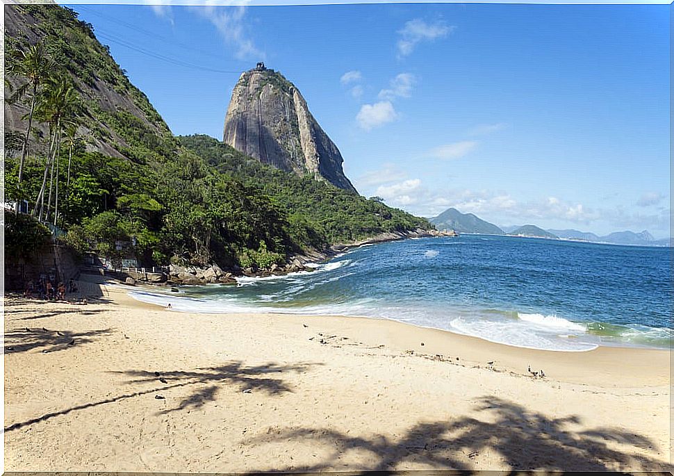 Vermelha Beach in Rio de Janeiro