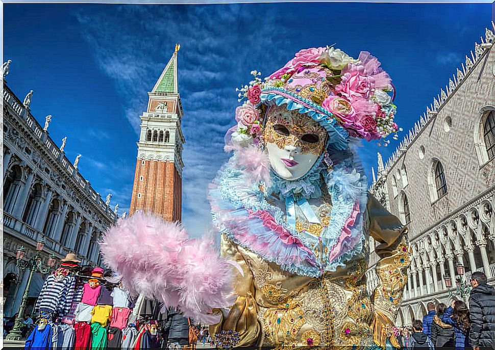 Woman at the Venice Carnival