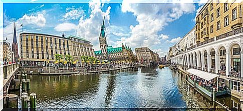 Canals of hamburg