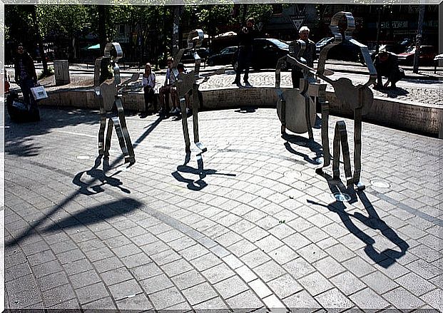 Beatles Platz in Hamburg