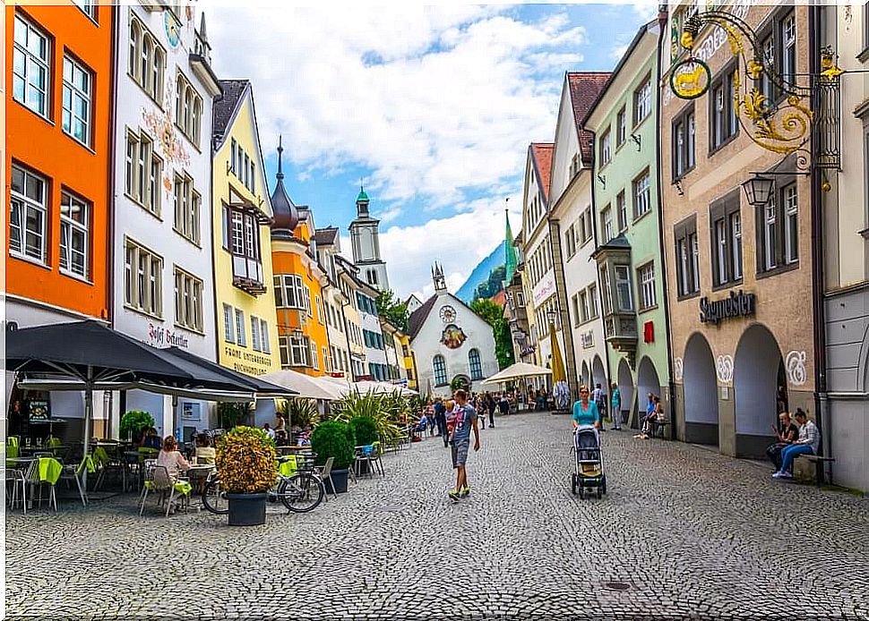 Feldkirch town center