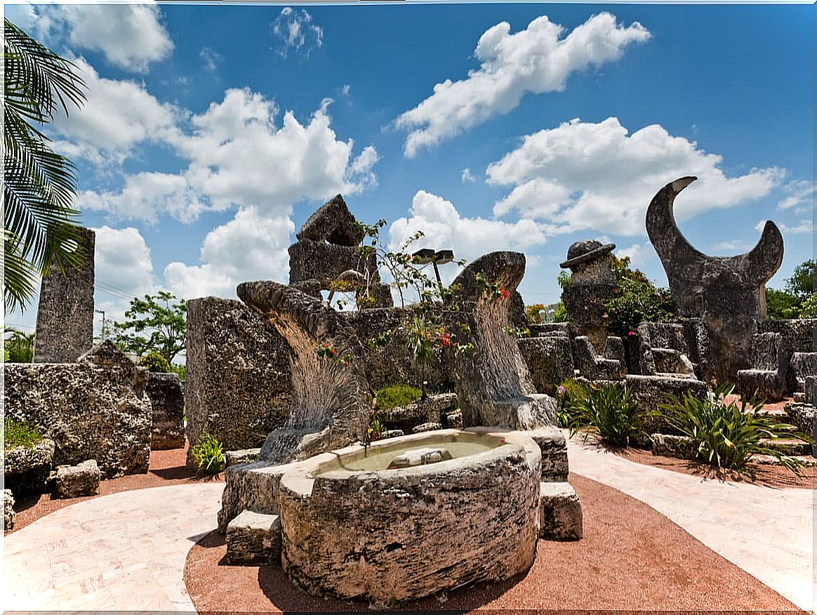 Florida Coral Castle was built by a Latvian immigrant.