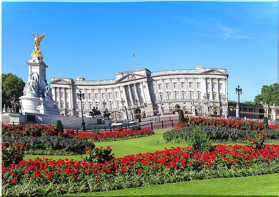 Buckingham Palace in London