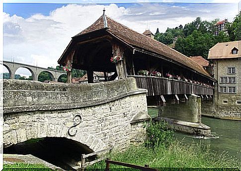 Bern bridge in Freiburg