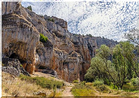 View of the Lobos river canyon