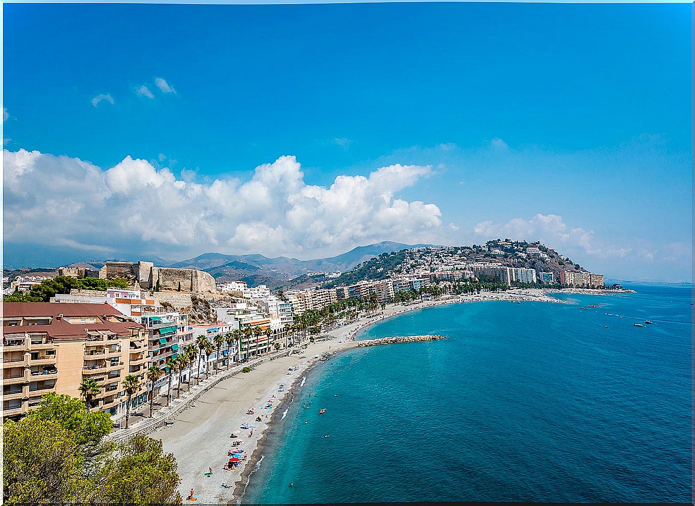 Almuñécar beach