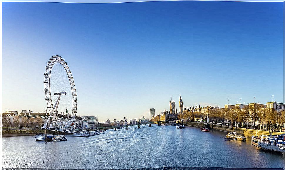 London Eye in London