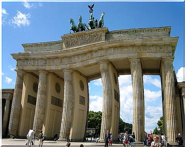 Brandenburg Gate in Berlin