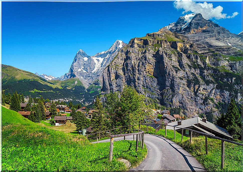 View of Murren