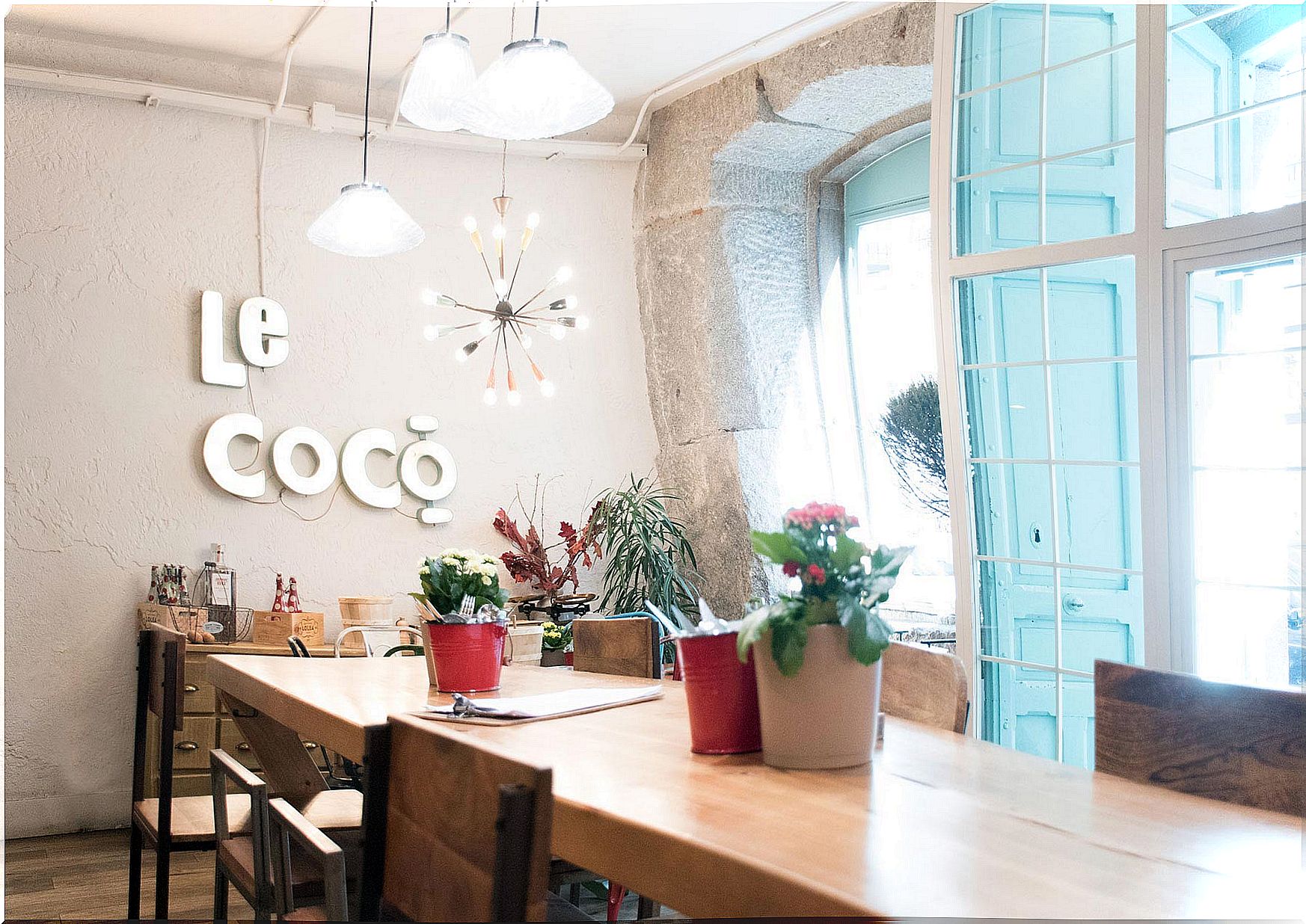 Le Cocó restaurant in Madrid, a charming place 